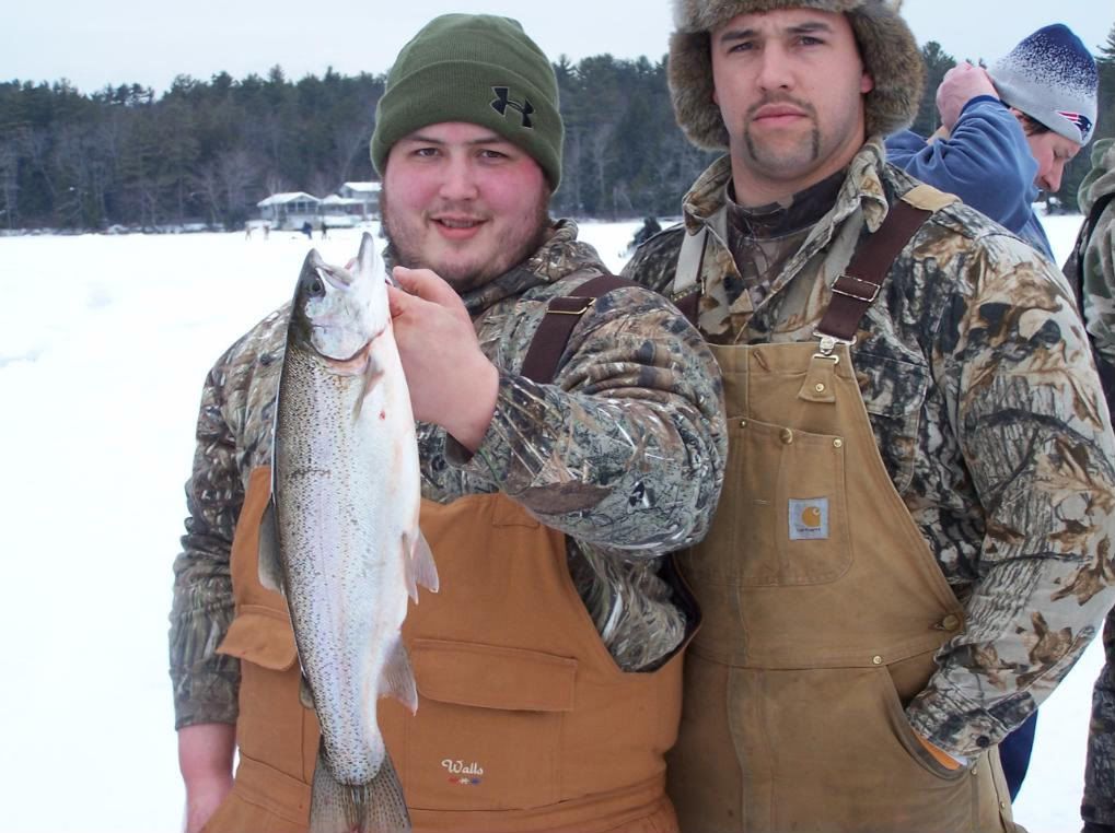 Ice Fishing The Winnipesaukee Derby, Placed In 2 Categories (Pics&Video